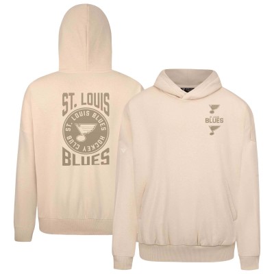 Толстовка St. Louis Blues Levelwear Contact Stamp - Cream
