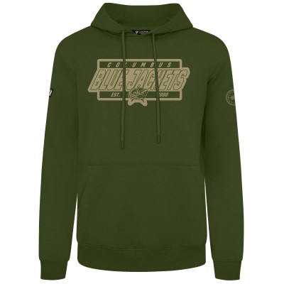 Толстовка Columbus Blue Jackets Levelwear Podium - Olive