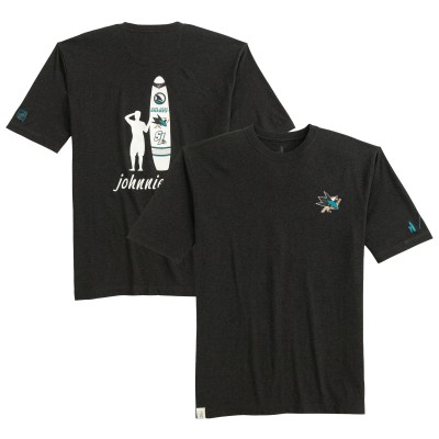 Футболка San Jose Sharks johnnie-O Charcoal Heathered Spencer