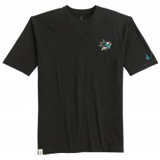 Футболка San Jose Sharks johnnie-O Charcoal Heathered Spencer