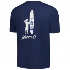 Футболка Toronto Maple Leafs johnnie-O Navy Heathered Spencer