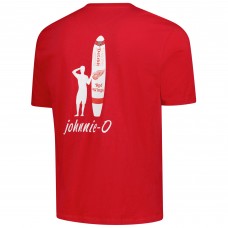 Футболка Detroit Red Wings johnnie-O Heathered Spencer - Red