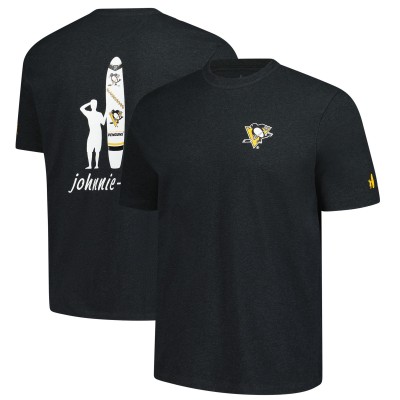 Футболка Pittsburgh Penguins johnnie-O Charcoal Heathered Spencer