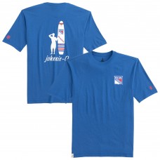 New York Rangers johnnie-O Blue Heathered Spencer T-Shirt New York Rangers johnnie-O Blue Heathered Spencer T-Shirt
