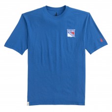 New York Rangers johnnie-O Blue Heathered Spencer T-Shirt New York Rangers johnnie-O Blue Heathered Spencer T-Shirt