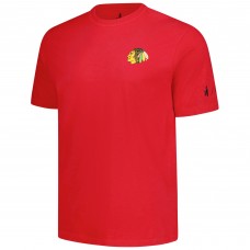 Футболка Chicago Blackhawks johnnie-O Red Heathered Spencer