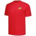 Футболка Chicago Blackhawks johnnie-O Red Heathered Spencer