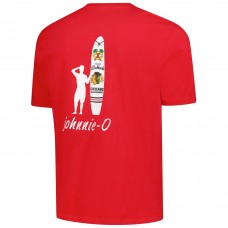 Футболка Chicago Blackhawks johnnie-O Red Heathered Spencer