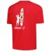 Футболка Chicago Blackhawks johnnie-O Red Heathered Spencer