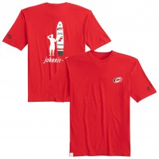 Carolina Hurricanes johnnie-O Red Heathered Spencer T-Shirt
