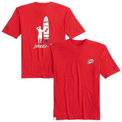 Carolina Hurricanes johnnie-O Red Heathered Spencer T-Shirt