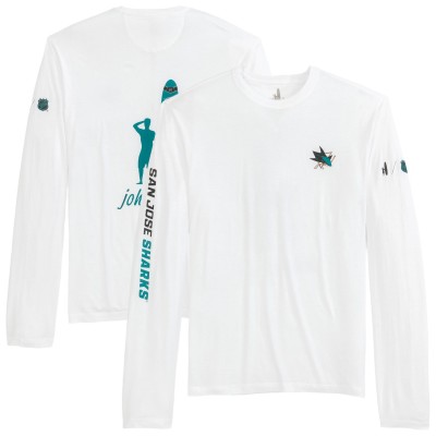 Футболка с длинным рукавом San Jose Sharks johnnie-O White Adam