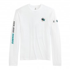 Футболка с длинным рукавом San Jose Sharks johnnie-O White Adam