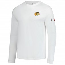 Футболка с длинным рукавом Chicago Blackhawks johnnie-O White Adam