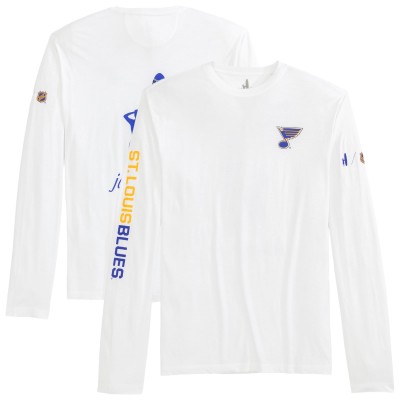 Футболка с длинным рукавом St. Louis Blues johnnie-O Adam - White