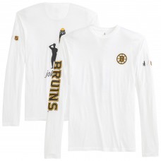 Футболка с длинным рукавом Boston Bruins johnnie-O White Adam