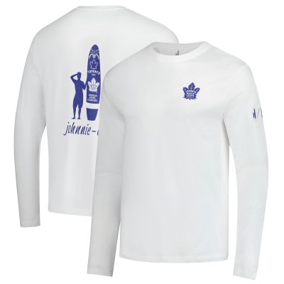 Футболка с длинным рукавом Toronto Maple Leafs johnnie-O White Adam