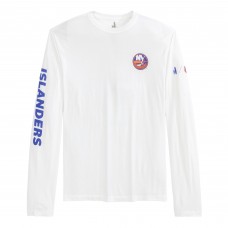 New York Islanders johnnie-O White Adam Long Sleeve T-Shirt New York Islanders johnnie-O White Adam Long Sleeve T-Shirt