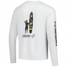 Футболка с длинным рукавом Pittsburgh Penguins johnnie-O White Adam