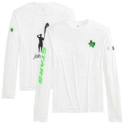 Футболка с длинным рукавом Dallas Stars johnnie-O Adam - White
