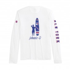 New York Rangers johnnie-O White Adam Long Sleeve T-Shirt New York Rangers johnnie-O White Adam Long Sleeve T-Shirt