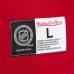 Футболка с длинным рукавом New Jersey Devils Mitchell & Ness Red Thermal Henley