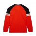Футболка с длинным рукавом Philadelphia Flyers Mitchell & Ness Orange Thermal Henley