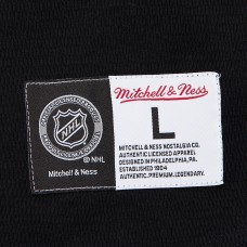Футболка с длинным рукавом Vegas Golden Knights Mitchell & Ness Black Thermal Henley