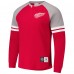Футболка с длинным рукавом Detroit Red Wings Mitchell & Ness Thermal Henley - Red