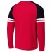 Футболка с длинным рукавом Chicago Blackhawks Mitchell & Ness Thermal Henley - Red