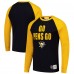 Футболка с длинным рукавом Pittsburgh Penguins Mitchell & Ness Black/Gold Legendary Slub Raglan