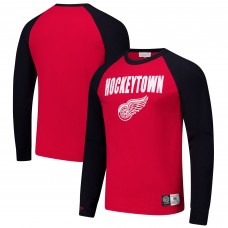Футболка с длинным рукавом Detroit Red Wings Mitchell & Ness Legendary Slub Raglan - Red/Black