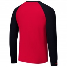 Футболка с длинным рукавом Detroit Red Wings Mitchell & Ness Legendary Slub Raglan - Red/Black