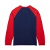 Футболка с длинным рукавом Washington Capitals Mitchell & Ness Legendary Slub Raglan - Navy/Red