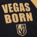 Футболка с длинным рукавом Vegas Golden Knights Mitchell & Ness Black/Gold Legendary Slub Raglan