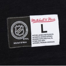 Футболка с длинным рукавом Boston Bruins Mitchell & Ness Black/Gold Legendary Slub Raglan