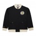 Кофта на молнии Boston Bruins Mitchell & Ness Black Vintage Coaches Cotton Twill