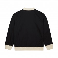 Кофта на молнии Boston Bruins Mitchell & Ness Black Vintage Coaches Cotton Twill