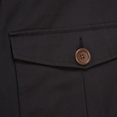 Кофта на молнии Boston Bruins Mitchell & Ness Black Vintage Coaches Cotton Twill