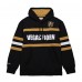 Толстовка Vegas Golden Knights Mitchell & Ness Black Head Coach Slogan