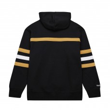 Толстовка Vegas Golden Knights Mitchell & Ness Black Head Coach Slogan