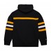 Толстовка Boston Bruins Mitchell & Ness Black Head Coach Slogan