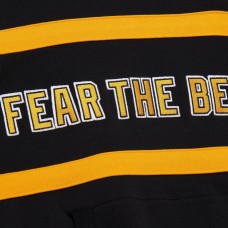 Толстовка Boston Bruins Mitchell & Ness Black Head Coach Slogan