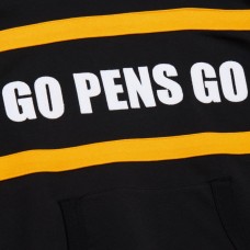 Толстовка Pittsburgh Penguins Mitchell & Ness Black Head Coach Slogan