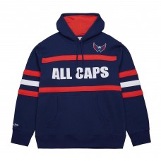 Толстовка Washington Capitals Mitchell & Ness Head Coach Slogan - Navy