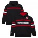 Толстовка New Jersey Devils Mitchell & Ness Black Head Coach Slogan