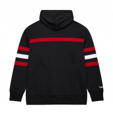 Толстовка New Jersey Devils Mitchell & Ness Black Head Coach Slogan