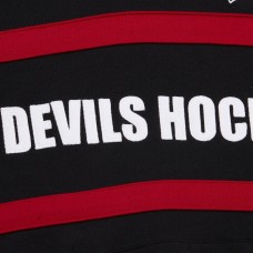 Толстовка New Jersey Devils Mitchell & Ness Black Head Coach Slogan