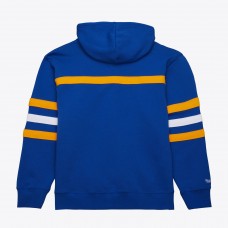 Толстовка St. Louis Blues Mitchell & Ness Head Coach Slogan - Blue