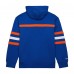 New York Islanders Mitchell & Ness Royal Head Coach Slogan Pullover Hoodie